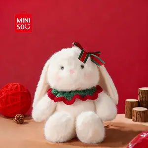 MINISO Tani Rabbit Holiday Plush Doll Cute Bunny Toy For Girlfriend Gift,Soft Plush Material,Perfect Size For Hugging,Holiday  & Holiday Haul