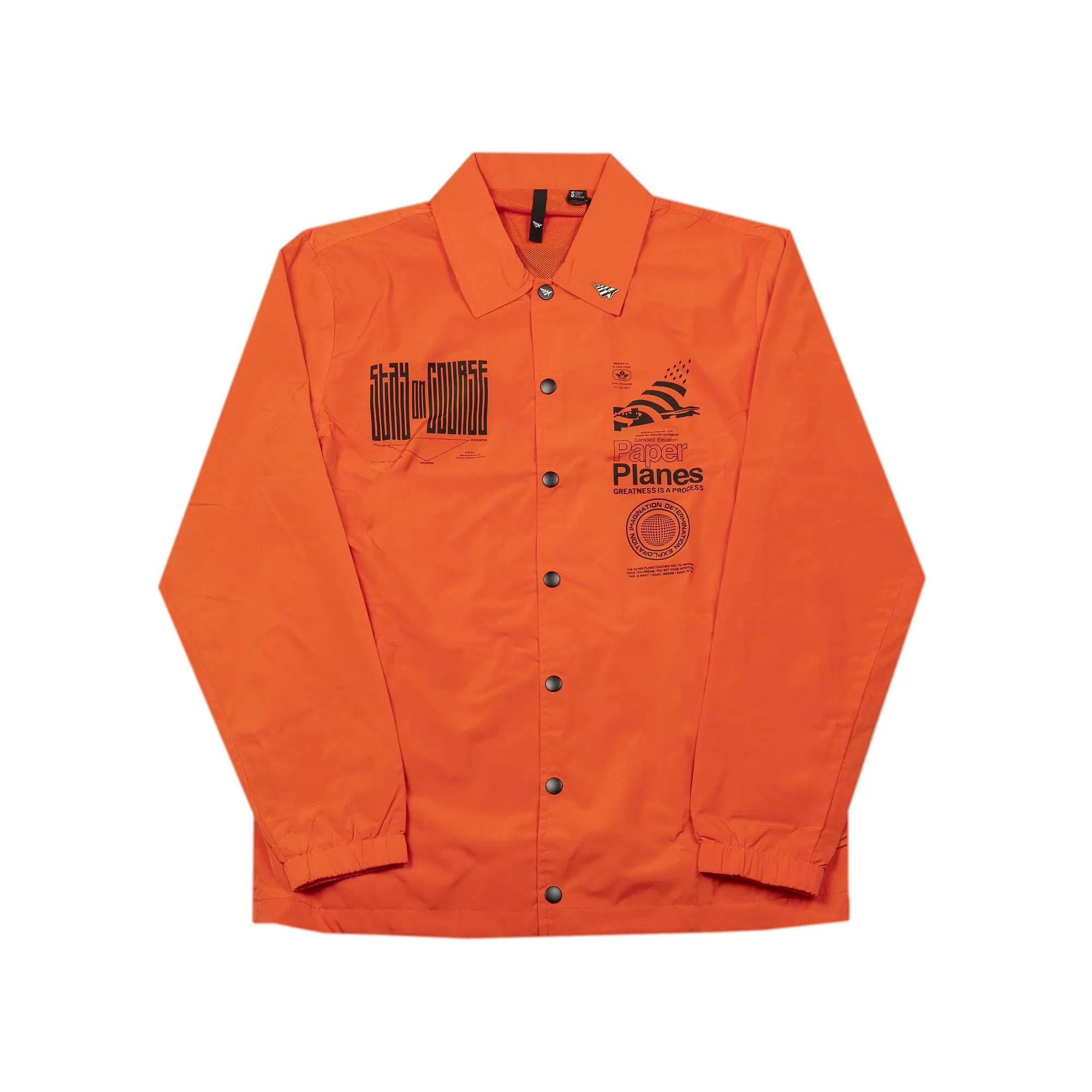 Men's Plain Lightweight Destination Shell Jacket - Sunset Color, Evening Wear Menswear Coat