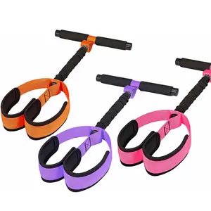 Pedal pull device Home fitness training Leg abdominal muscle training Elastic rope Foot stepping tension rope