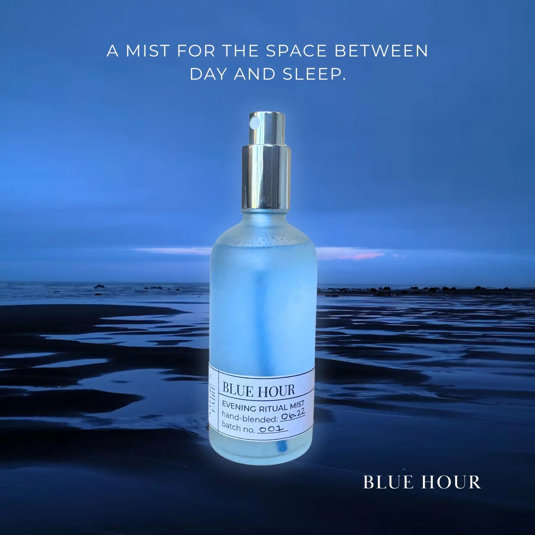 Blue Hour Magnesium Mist - Moisturizer, Lavender & Blue Tansy Aromatherapy Spray, Calming Evening Wind-Down Ritual, Hand-Blended Small Batch | Nature's Faire, Moisturizers
