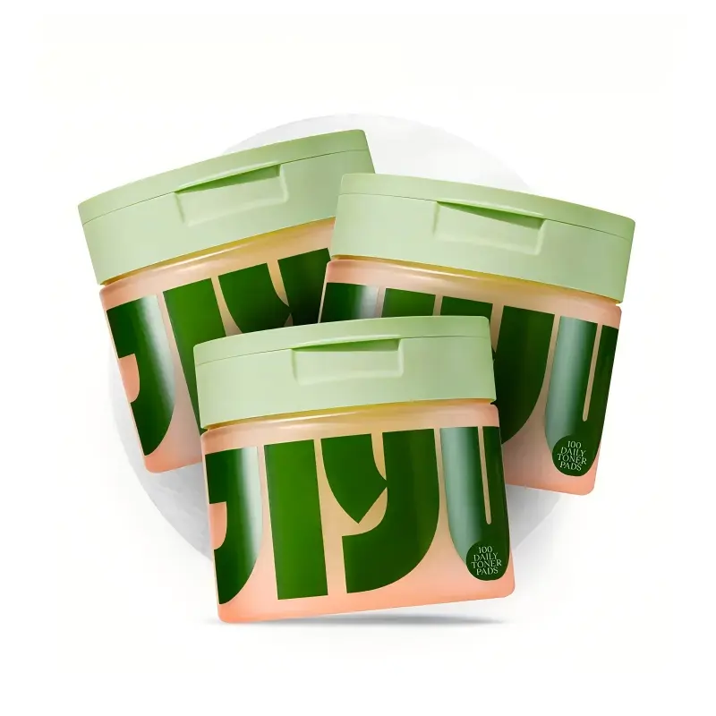 Jiyu Korean Skincare Gentle Hydrating Toner Pads - Anti-Aging, Dark Spot Minimizing, Wrinkle Reducing Skincare with Snail Mucin, Centella Asiatica, Niacinamide, Peptide Complex for Skin Repair - 100 ct Beauty & Face Care Products
