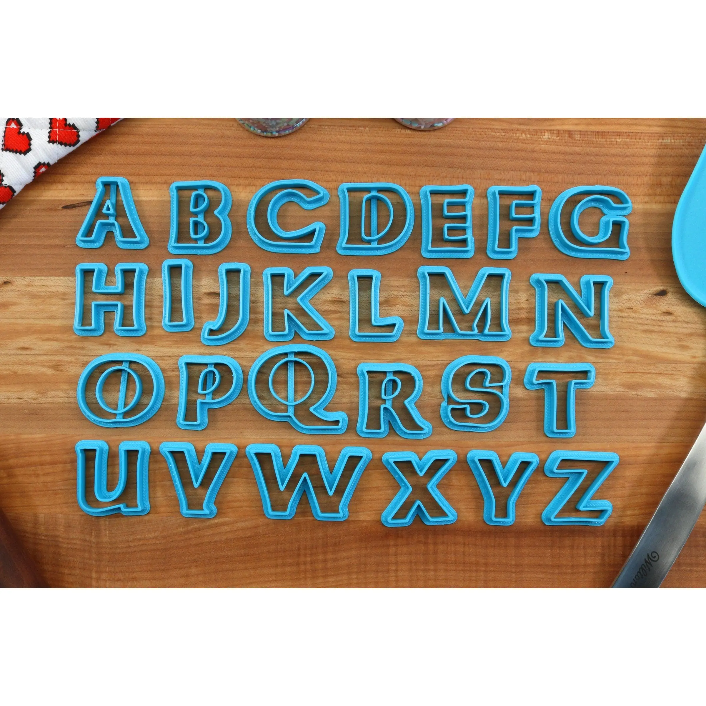 Windwaking FONT Cookie Cutters - Fondant Letters