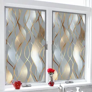 High-Grade Static Glass Film, Self-Stick Privacy Protection, Transparent Non-Slip Design, Easy Install & Clean, Reusable Window Sticker