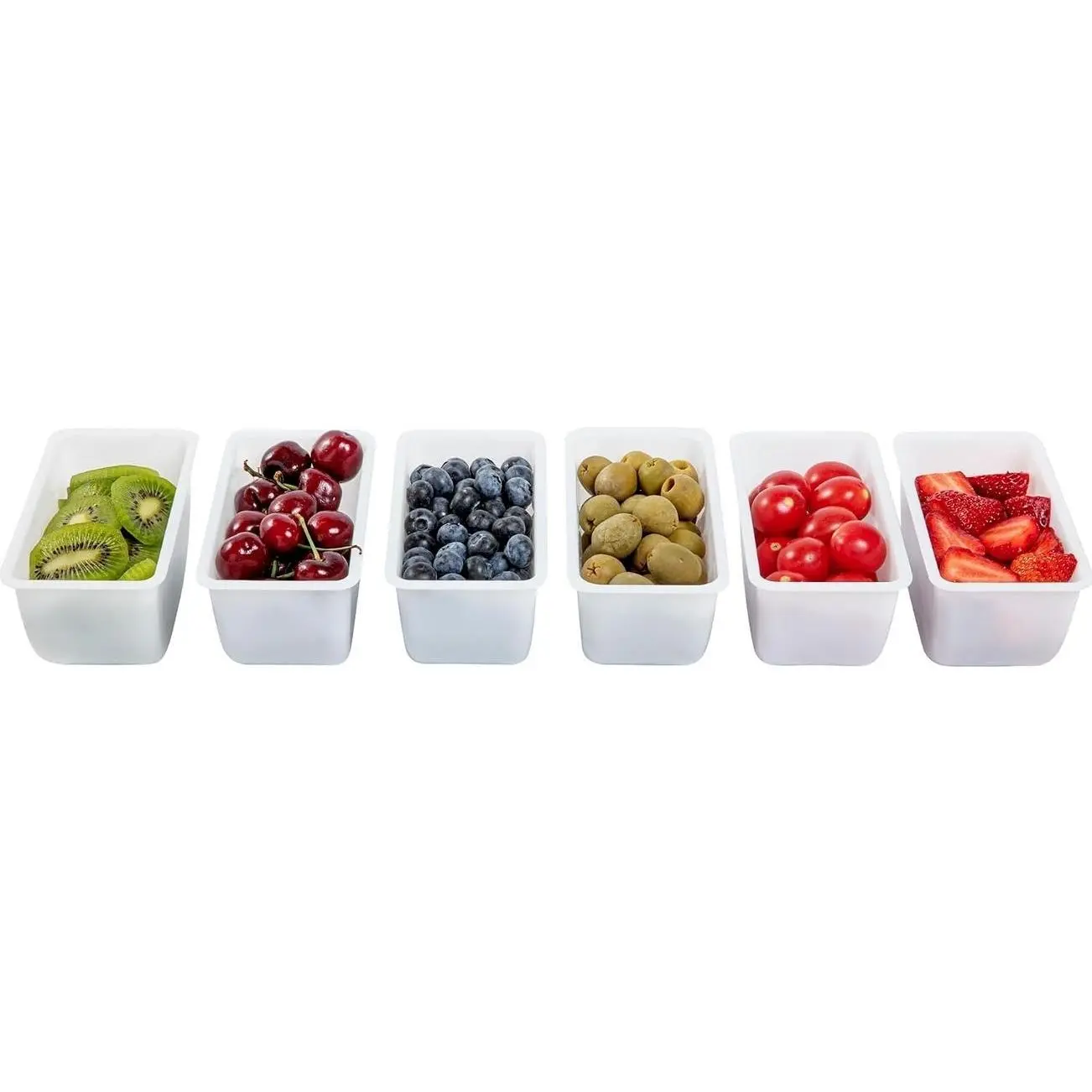 Restaurantware  Plastic Pint Insert, 5.5 x 2.9 x 2.8 In