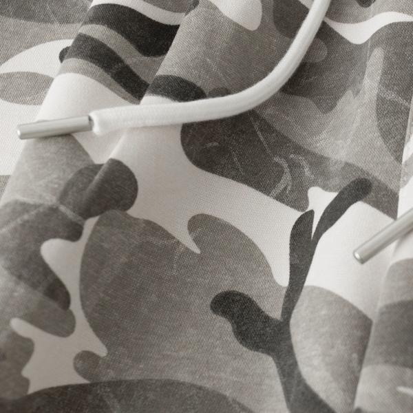 Men's Camouflage Wide Leg Drawstring Pants, Casual Baggy Cargo Trousers, Perfect for Street, Skate, Daily & Streetwear