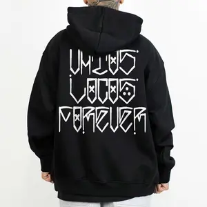 Blood In Blood Out Vatos Locoss Mexican Tattoo Art  Chicana Clothing Chicano Shirt Hoodie Oversized Fabric Menswear Sweatshirts Oversized Fabric