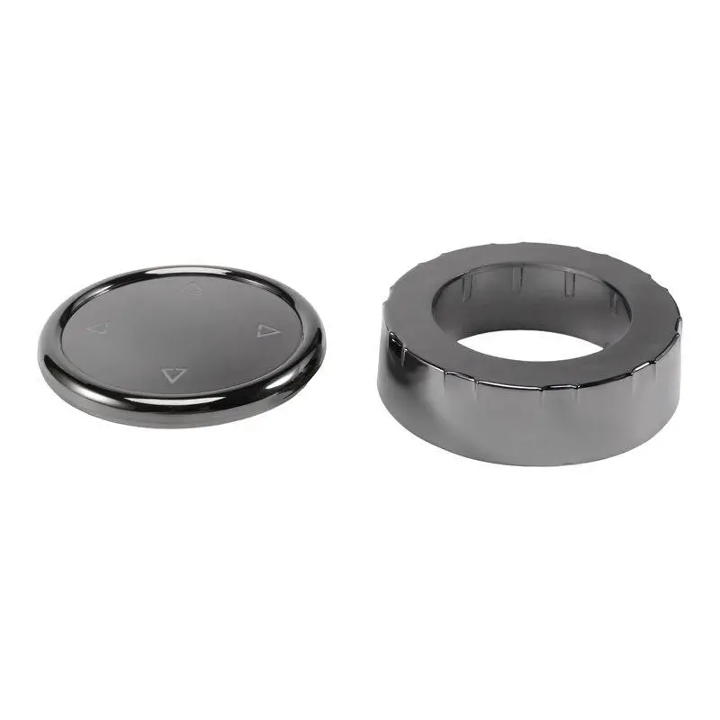 IDrive car multimedia button cover trim knob sticker — compatible with BMW F10, F18, F07, F20, F21, F06, F12, F30, F01, F02, F25, F26
