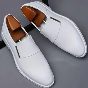 Classic Men’s Stirrup Shoes – wear-resistant, non-slip, casual, breathable, comfortable; business formal shoes with soft insoles and durable outsoles; suitable as a gift