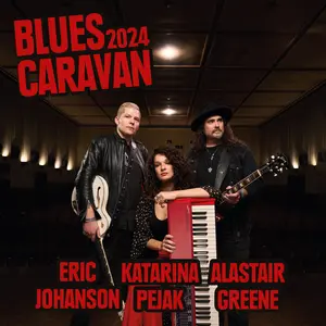 Eric Johanson - Blues Caravan 2024  [DVD Video Disc]
