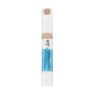 No7 Hydraluminous Concealer - Full-Coverage Under Eye Concealer for Dark Circles with Caffeine & Ceramides - Hydrating & Brightening Concealer for Dark Under Eye Area (3.9ml)