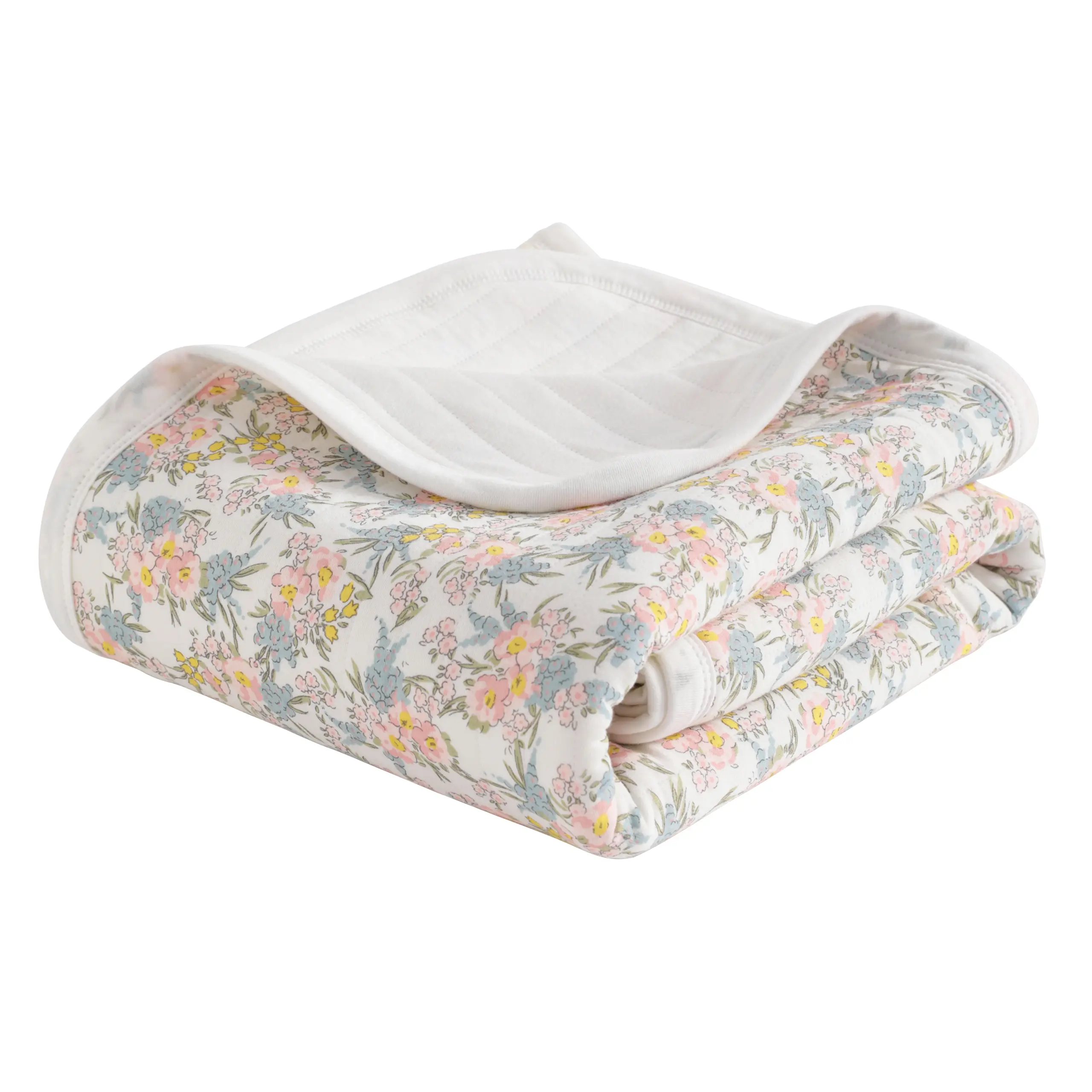 NTBAY Jersey Cotton Quilted Blanket, Breathable and Warm for Boys and Girls  Blanket