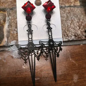 Laylah earrings Female Male Casual Elegant Metal Coating Plastic