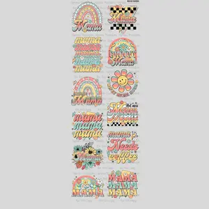 Living To Worship DTF Transfer Gang Sheet 24.5" x 72" Direct To Film for Vibrant Christian T-Shirts Interactive Notebook Color High-Quality Transfers