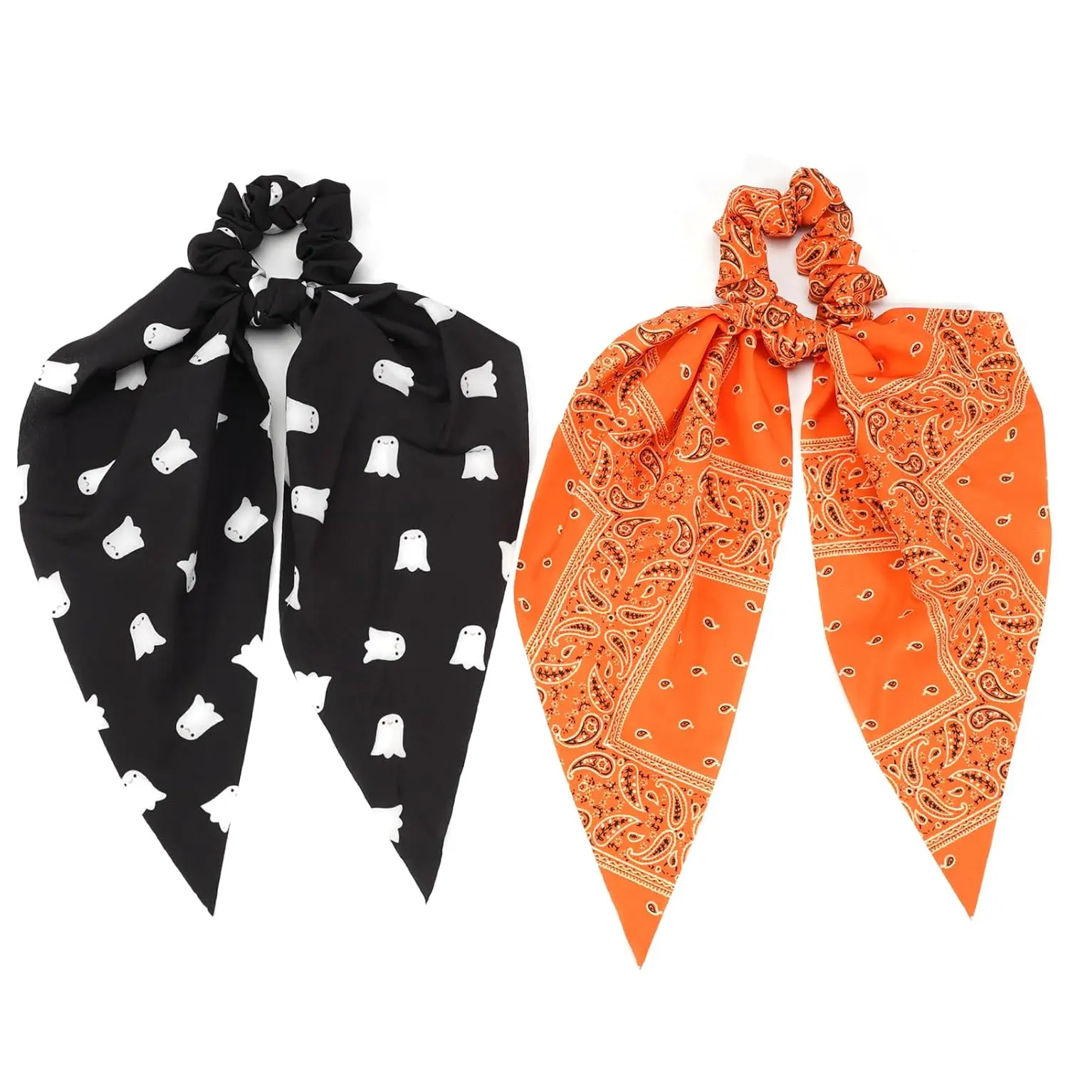 2Pcs Halloween Hair Ties-C