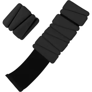 Wrist Weights Set of 2(2Lbs Each), Adjustable Silicone Workout Weights for Women and Men, Wearable Ankle/Wrist Weights Suitable for Yoga, Dance, Pilates, Pool Exercises and Jogging
