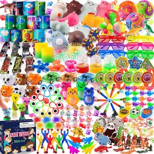 300PCS Kids Party Favor Set | Bulk Goodie Bag Stuffers, Classroom Prize Box Toys, Mini Fidget Toys, Piñata & Egg Fillers, Treasure Chest Rewards, Carnival Prizes & Birthday Gifts