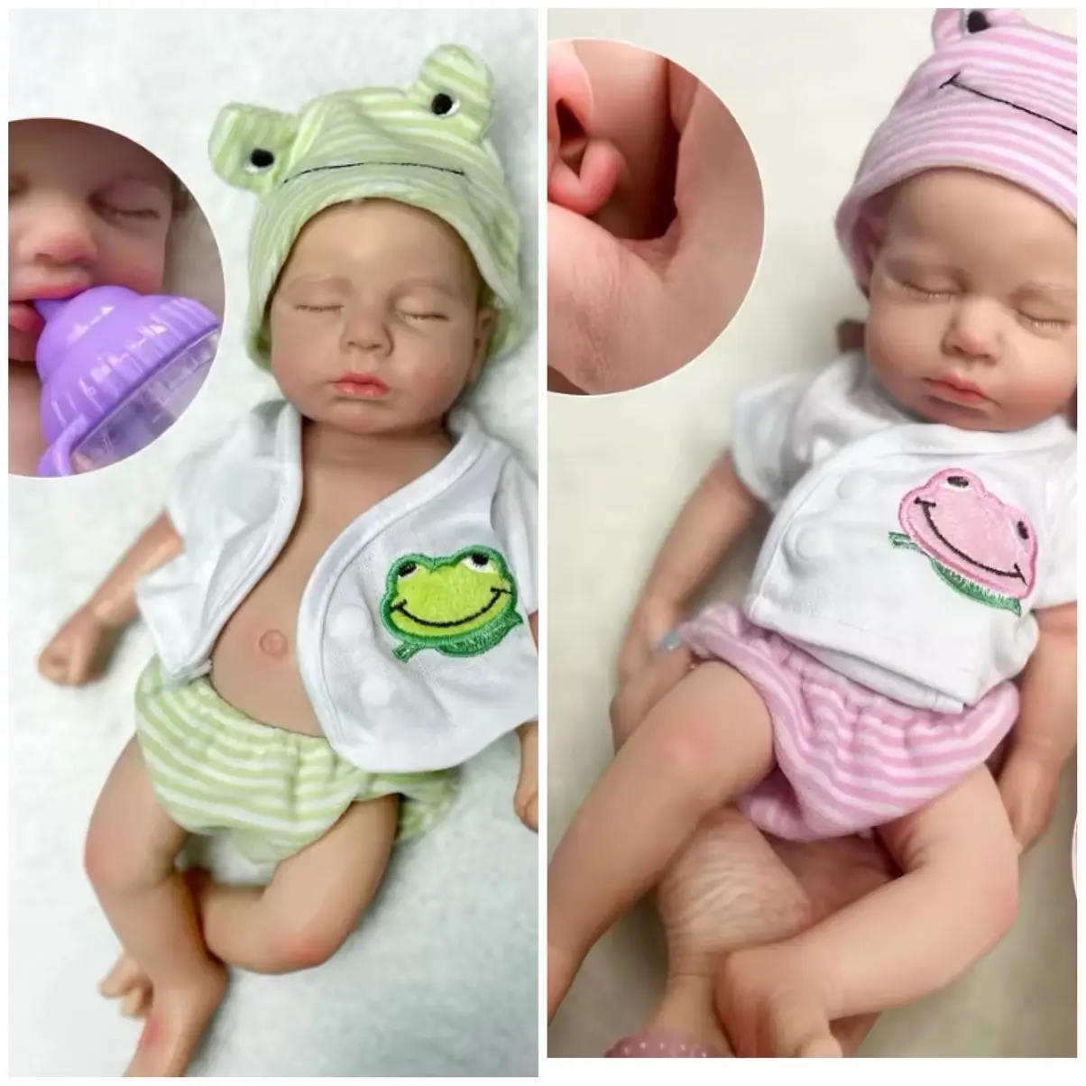 LimitedEditionStore Realistic Reborn 13” Preemie Silicone Baby Doll