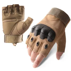 Half-finger tactical gloves - Men's outdoor cycling gloves for protection, suitable for sports, training, military enthusiasts, special forces, cycling. gloves  for  men