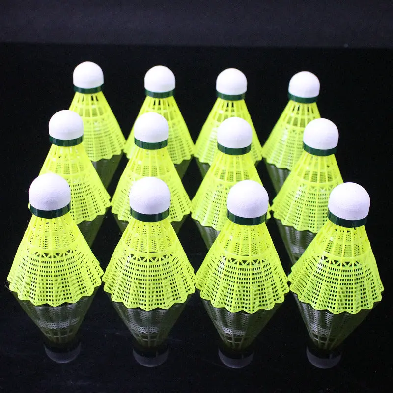 12 Nylon Badminton Shuttle cocks