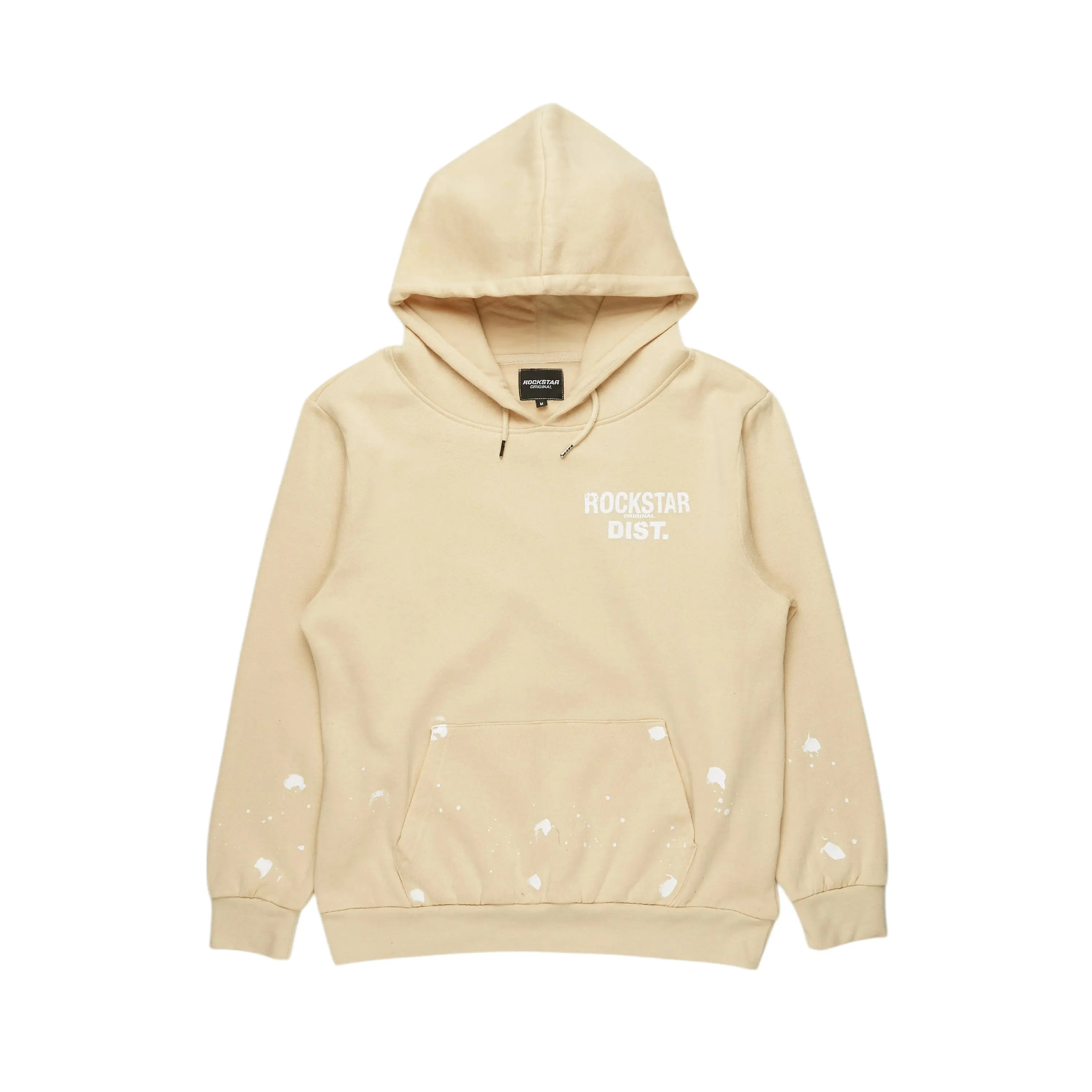 Raffer Beige/White Graphic Hoodie