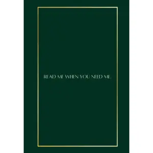 Read Me When You Need Me. Paperback Edition - Read Need Book