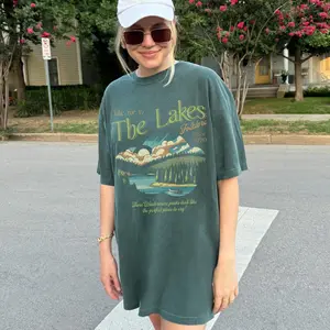The Lakes Shirt | Swift Graphic Tee | Vintage Retro Folklore | Era Music Lyrics | Gift for Fan | Oversized Unisex