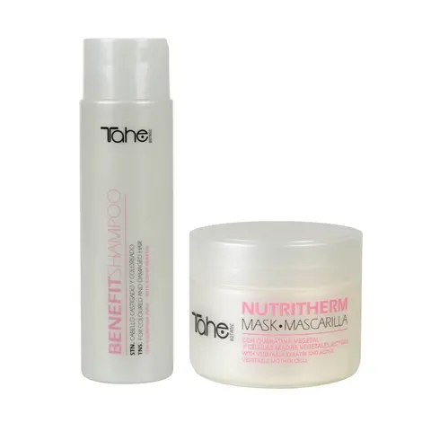 Tahe Botanic Haircare Kit - Benefit Shampoo 300ml + Nutri-Therm Mask 300ml