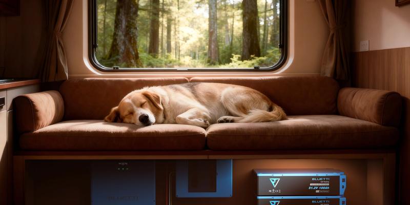 BLUETTI RV5+B4810 5000W Power Hub with 6000+ Cycles LiFePO4 Battery Solar & Vehicle Charging Travel UL-Certified IP65 Water-Resistant