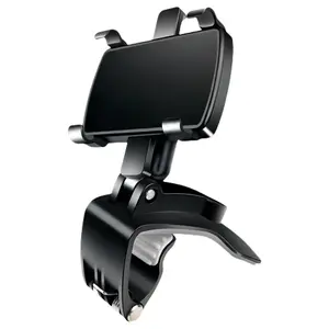 Car Phone Holder - Foldable Multifunction Instrument Cluster Phone Holder Dashboard Adjustable Spring Clip Mobile Phone Holder Universal Car Mount