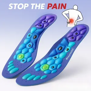 Shock Absorbing Insoles for Men & Women – All Day Comfort, Arch Support, Pain Relief, Cut to Size, Fits Running Shoes & Work Shoes