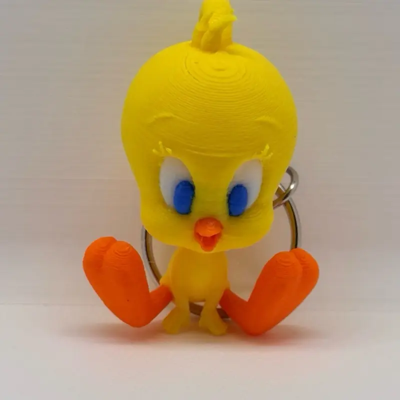 Toy Bird Keychain
