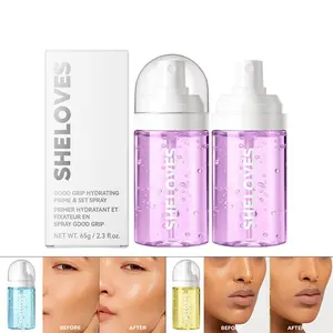 1Pcs Setting Spray Makeup Primer Base Moisturizing Matte Oil Control Foundation Spray Water Power Grip Dewy Setting Spray, Grips Makeup For A Hydrated, Womens cosmetics