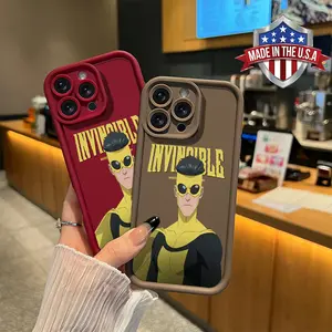 American Comic Invincible Mark Grayson Phone resistant Case for iPhone Samsung 17 16 15 14 Pro Max 13 12 11 XR XS Plus Air Galaxy S25 S24 S23 S22 A56 A55 A54 A53 A52 Shockproof Anti Drop Anti Scratch Durable Soft TPU stylish Cover gift for boy girl