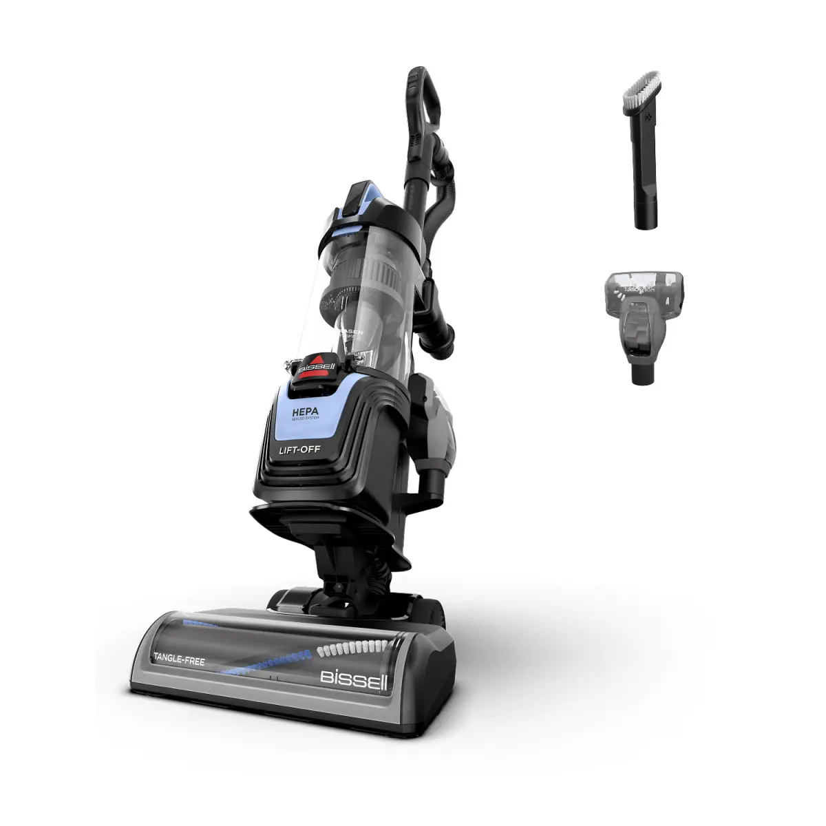 BISSELL® Pet Hair Eraser® Allergen Lift-Off® Vacuum with Tangle-Free Brush Roll, HEPA Sealed Allergen System, Detachable Pod and 2 Specialty Tools