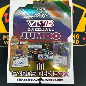 2025 Leaf Vivid Baseball Jumbo Hobby Box