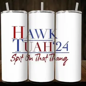 Hawk tuah 24 tumbler