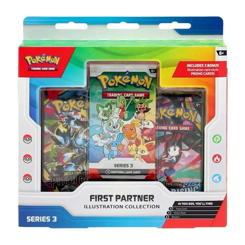 Pokemon First Partner Illustration Collection Series 3