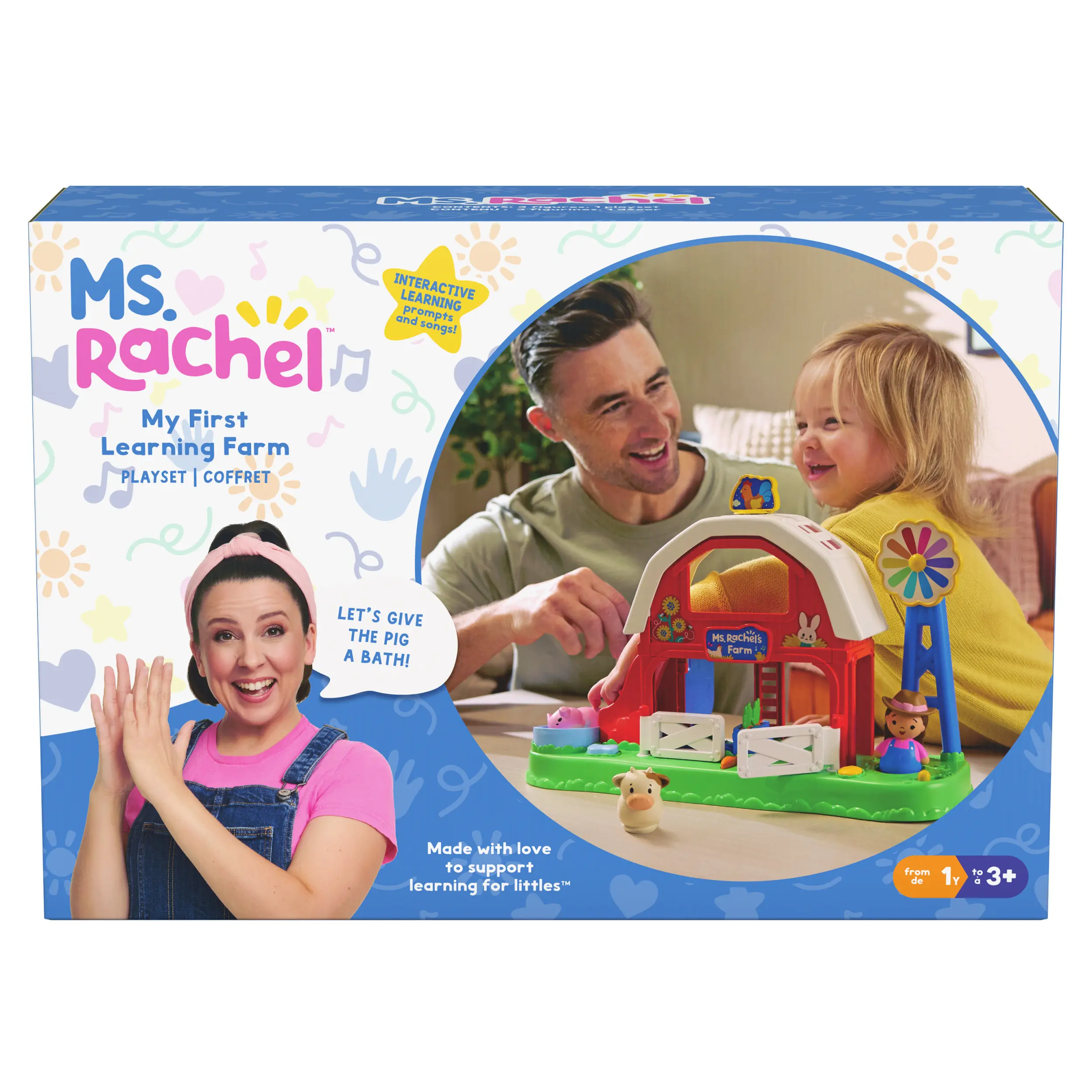 Ms. Rachel Farm Playset