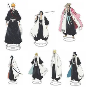 JP Anime Bleach Thousand-Year Blood War Arc Kurosaki Ichigo Ishida Uryuu Acrylic Figure Standing Model Tetsuya Fans Gift