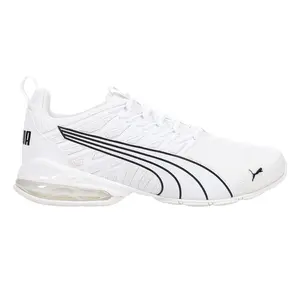 PUMA Mens Voltaic Evo Training Sneakers Shoes - White PUMA Mens Voltaic Evo Training Sneakers Shoes - White