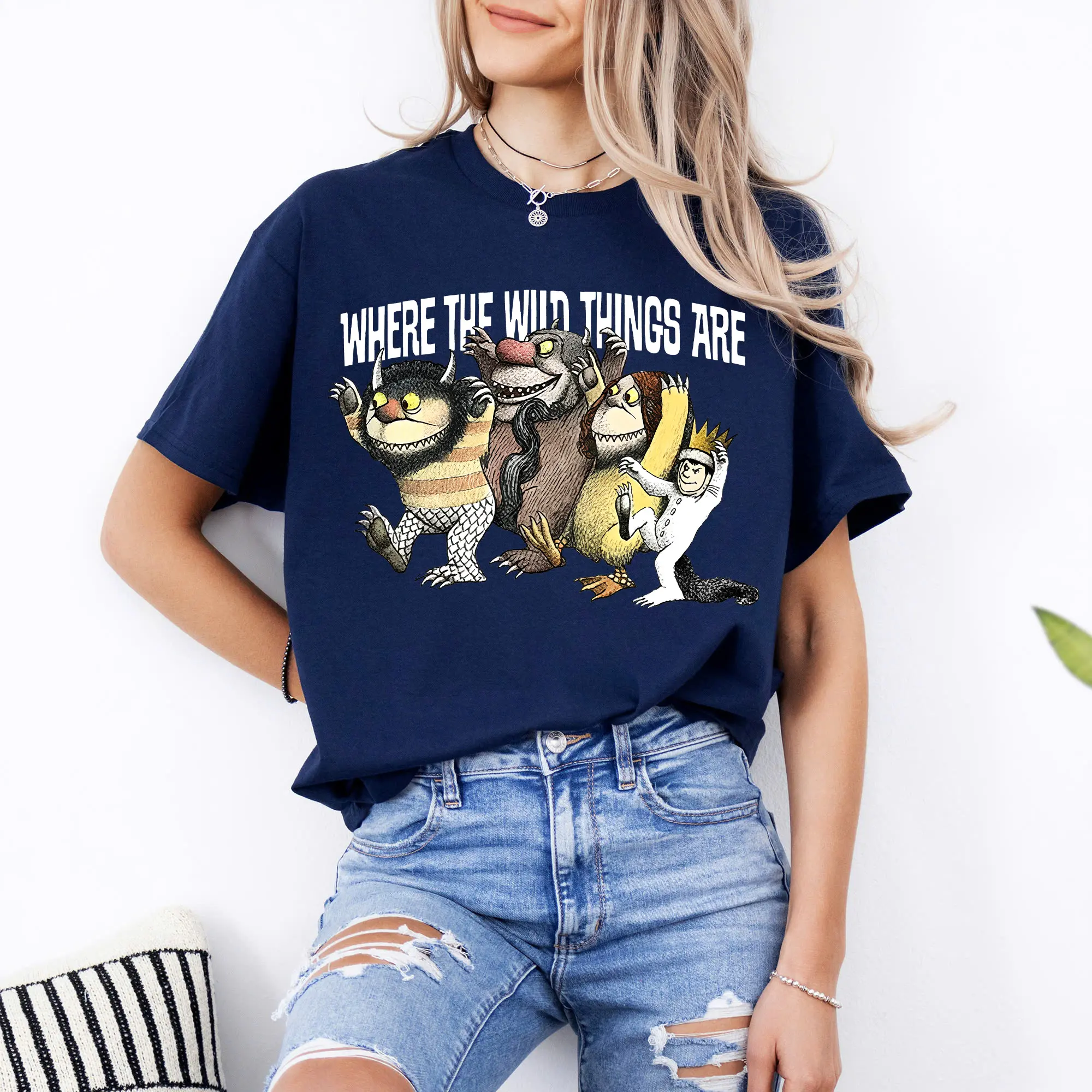 Teach Wild Things Where The Wild Things Are Teacher Vintage T 