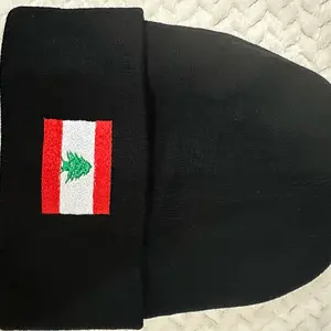 Lebanon Flag Beanie Hat for Men and Women - Soft and Warm Knitted Hat