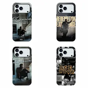 Rod Wave Album Cover Print Phone Case, Rapper Music Portrait Full Print Shockproof Cellphone Casing, Grunge Hip Hop Retro Aesthetic Shell for iPhone  11 12 13 14 15 16 17 pro max and Samsung S21-S26 .Perfect for Her/Him Girly Phone Caseslovely stylish gif