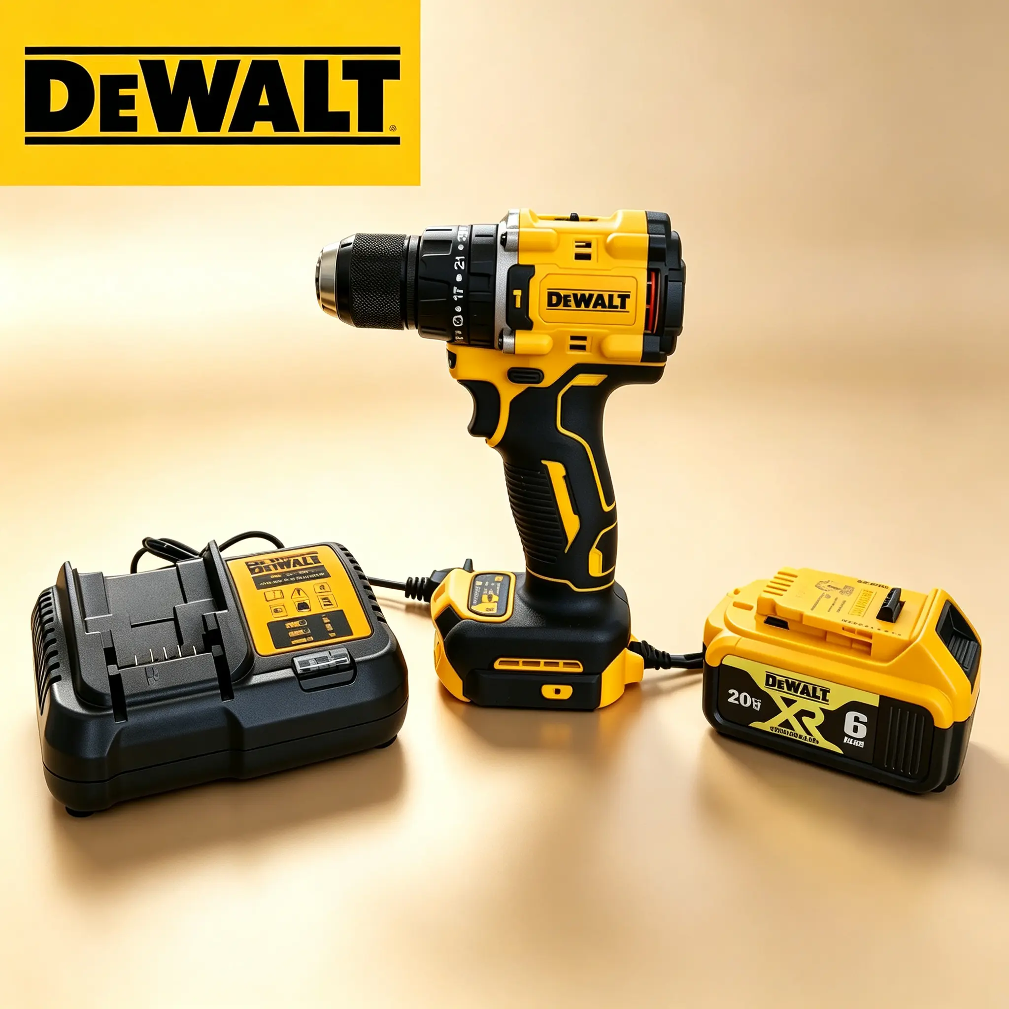 De Walt DCF805 Cordless Drill Driver, 10mm Chuck, 0-650/0-2000r/min No-Load Speed, 60N m Max Torque impact high