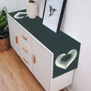 Elegant Heart Design Table Runner and Placemats Set, Perfect for Valentine's Day, Wedding, Party, Kitchen Decor, Durable Heat-Resistant