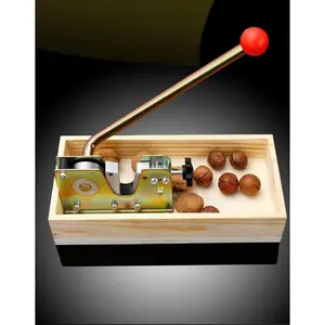 Heavy Duty Manual Nutcracker Nut Tongs Opener Peeling Tool for Macadamia Pecan Walnuts Hazelnuts Almonds Chestnuts