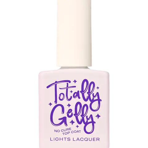 Totally Gelly Long Lasting No Cure Top Coat - Get that juicy, glassy, plumped-up finish—no UV lamp needed.