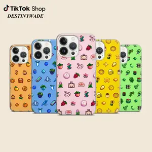 DestinyWadeStore Phone Case Stardew Valley Collection Phone Case Color Aesthetic Art Cover For iPhone 17 16 15 14 13 12 11 Pro Max, Samsung Galaxy S25 S24 S23 S22 S21 Ultra