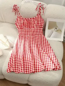 Floral Print Pleated Bust Slip Mini Dress - New Year's Eve Party Outfits Women