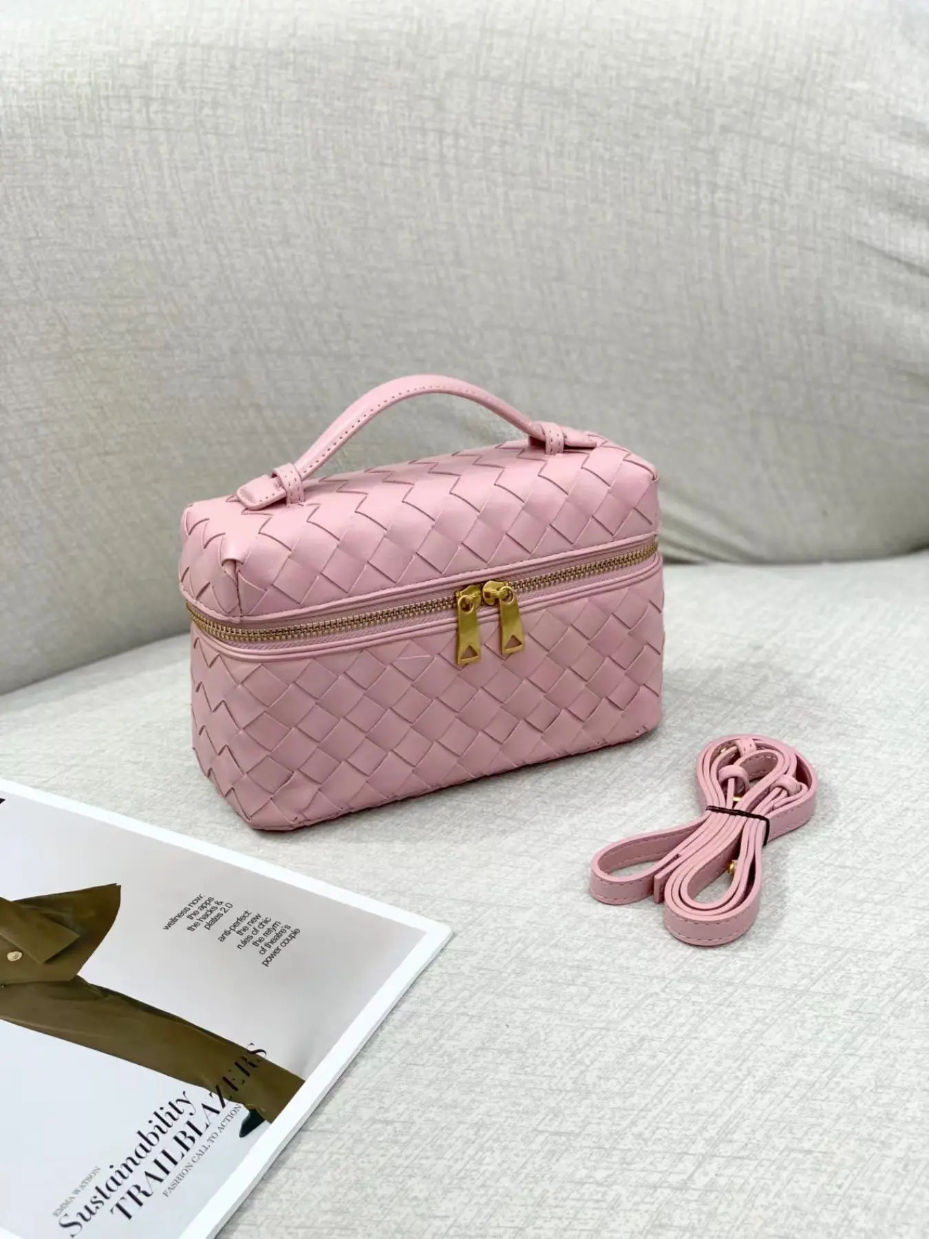 Fashion Lady Hand Handcrafted Handbag With Vintage women main image 3